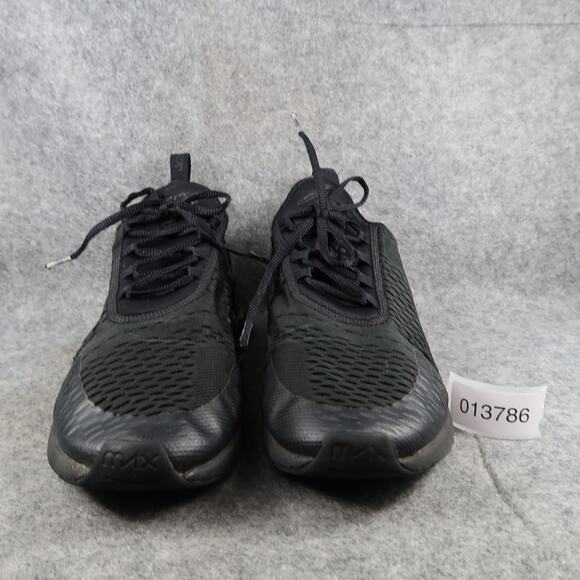 Nike Shoes Mens 10.5 Air Max 270 Sneakers Athletic Running Trainer Black Casual - Picture 2 of 13